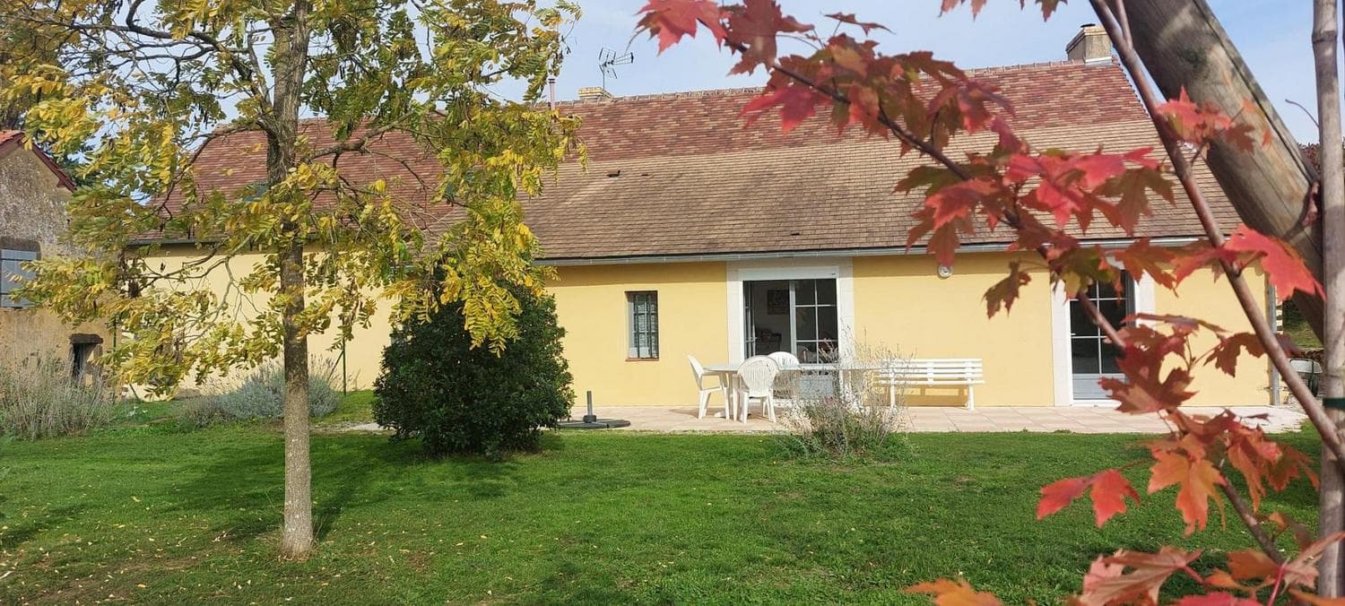 Façade principale du gîte Cherelle